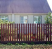 Фото 2 забора из штакетника, Кировская область, город Слободской